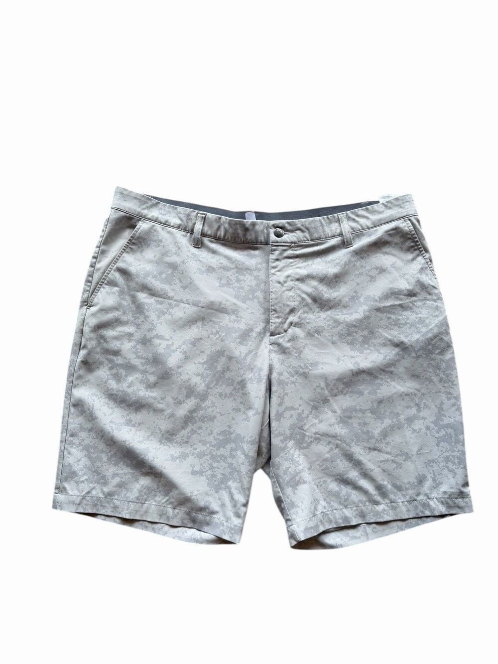 ADIDAS Men's 38 Ultimate 365 Gray Camo 8.5" Golf Shorts Style GM0299